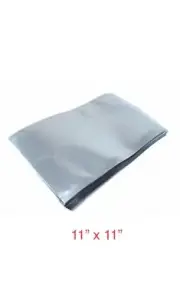 500 Pcs 11” X 11” Open Top Anti static Shielding Bags