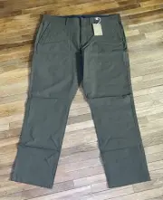 J. Crew 770 Straight Fit Tech Pant Cypress Olive 36/30 Green NWT New AW006