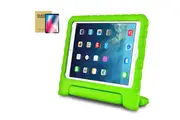 StylePro Combo, iPad 7th, 8th & 9th gen Kids case + Screen Protector. Shockproof EVA case, green