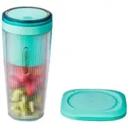 Morphy Richards Portable Blender Juicer Maker Cup W/ Wireless Charger Mint 300ml