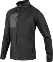 Komperdell Full Zip Sweater Protector Jacket, black-orange, Size XS for Men Black Orange