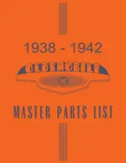 1938 1939 1940 1941 1942 Oldsmobile Parts Numbers Book List Guide Interchange