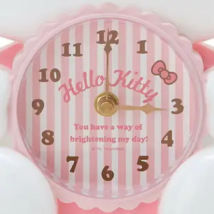 【震撼精品百貨】Hello Kitty 凱蒂貓-凱蒂貓造型掛鐘 震撼日式精品百貨