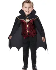 Swanky Vampire Toddler Boys Costume