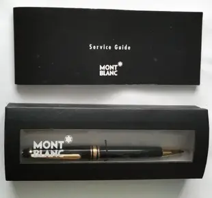 德國 Mont Blanc 萬寶龍 經典 金夾 原子筆