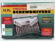 Harbor Freight Precision 16pc Screwdriver Set - Hardened Blades 4143