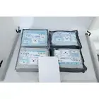 Cool Mattress Protector Topper Cover Single Double Lattice Polyester Fiber .t