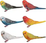 HOMNIVE Birds Figures - 12pcs Realistic Looking Animals Toys Set - Simulated Plastic Animal Models Toys Artificial Birds Figures Kids Educational Toys for oys Girls Kids Toddlers