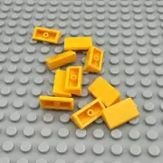 LEGO Slope - Bright Light Orange - 30 Degree 1 x 2 x 2/3 - QTY x10