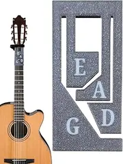 Guitar Chord Presser, Chord Trainer Aid, Practice Learning Tool, 5.91x3.15x0.39 Inches, Placement Assistance Device, for Beginner and Professional Instrument Training Use