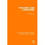 THOUGHT AND LANGUAGE