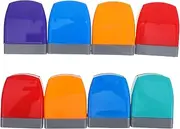 jojofuny 8 Pcs Teacher Comment Seal Self Inking Stamp Classroom Stamps Teacher Supplies for Classroom Office Stationery Plastic