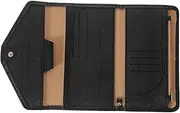 [SAFIGLE] Travel Passport Wallet Multi-Purpose Holder for ID Credit Cards Air Tickets