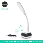 ActiVIVA LED Desk Lamp w/ Bluetooth Speaker Base Adjustable Light Home Office