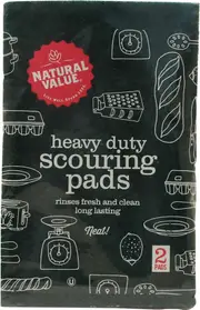 Heavy Duty Scouring Pads, 2 Pack