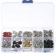 228PCS Basic Computer Screw Kit Desktop Computer Maintenance Screw Set for Computer Case M Board Graphics Hard Drive Fan Multicolor One Size