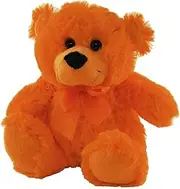 Elka Australia Jelly Teddy Bear Soft Plush Toy, Orange, 18 Centimeters