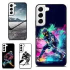 Protective Case hockey stick frozen floor For Samsung Galaxy Z Fold Flip 3 4 5 6