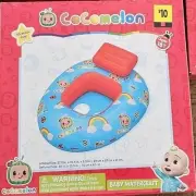 NEW! Cocomelon Float Pool Raft NOT-Shaded For Baby Ages 18+ Months