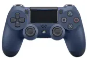 Genuine PS4 DualShock 4 Midnight Blue Wireless Controller V2
