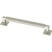 6-5/16" Modern Post Pull Satin Nickel