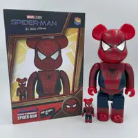 在飛比找蝦皮購物優惠-Be@rbrick BEARBRICK SPIDER MAN