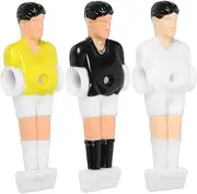 Totority Table Soccer Player Dolls Football Figures for Foosball Machines Lightweight and Durable Football Men Easy to Install Tabletop Game Accessories