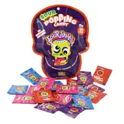 20 Piece Sour Skulls Popping Candy 30g