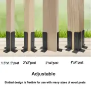 Adjustable Deck Support Anchors for Secure and Stable Easy Installations
