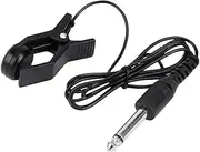 Clip On Pickup Professional Guitar Pickup 6.35mm Guitar Pickup Tuner Amplifier 0.9m Connection Cable for String Instrument Violin