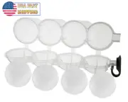 Round Mold Ice Cube Ball Makers - Refreshing Ice Sphere Circular 4 Ice Ball Tray