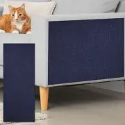 Self-Adhesive Cat Scratching Mat, 1 Roll 39.4" x 15.8" for DIY Sofa, Dark Blue
