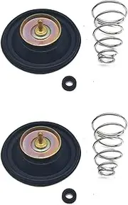 Carburetor Air Cut Off Valve Diaphragm Kit for Honda Ascot 500 FT500 82-83 GL650/I Silverwing/Interstate 1983 FT 500 GL650 (Color : 2pcs)