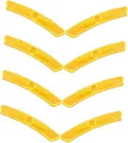 WOONEKY Bicycle Reflector Bicycle Wheel Reflector Bicycle Night Safety Warning Bicycle Spoke Reflector Bike Reflector Night Riding Reflector Cycling Spoke Reflector Yellow Plastic