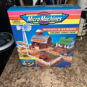 Vintage Micro Machines Hiways & Byways Colonel Cobb's Farm Playset NIB 1994