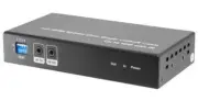 HDMI 2 Port Extender Over Cat 5E/6 with 2 Receivers & IR Extender