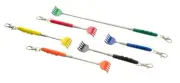6pc 5" Mini Telescopic Back Scratcher Extends to 11.5" Itch Relief Random Color