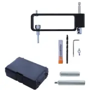 Practical Drill Guide Locator Hole Cutter Adjustable Hole Opener for Woodworking