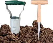 Bulb Planter - Garden Bulb Planting Tools,Transplanter Tool, Garden Bulb Planting Tool Kit for Garden Tulips Dahlias Daffodils