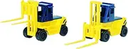 TOMIX 3517 N Gauge Forklift Truck Yellow, Pack of 2, Model Railway Supplies