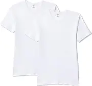 [Abanderado] Men's Pack 2 Camisetas Térmicas De Manga Corta Cuello Redondo Thermal Base Layer Top