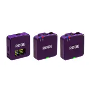 Rode Wireless GO III - Purple Dual Channel Compact Wireless Microphone System (2.4 GHz)
