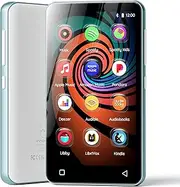 160GB MP3 Player with Bluetooth and WiFi, innioasis Music Player with Spotify,Pandora,Amazon Music,4" Touch Screen Android MP4 MP3 Player for Kids with Libby,Audible,Spotify Kids(Teal)