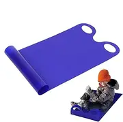 Roll Up Sled for Kids, High Speed Snow Sled, 36.22 x 16.54 inches Lightweight Rolling Winter Sleds, Portable Multi- Snows, Roll Up Snow Sledge for Winter Material Pe+pp