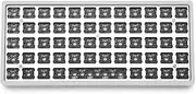 Drop + OLKB Preonic Keyboard MX Kit V3 — Compact Ortholinear Form Factor, Programmable QMK PCBA, Kaihua Hotswap Sockets, USB-C, Anodized Aluminum Case, (Silver)