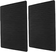 Gatuida 2Pcs Silicone Pot Holders Multi Purpose Non Slip Table Pads Heat Resistant Coasters for Kitchen Dish Drying Mat for Home Restaurant and Cafe Use