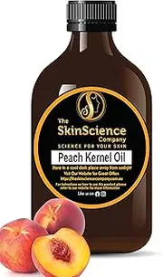 Peach Kernel Oil 100% Pure Natural Cold Pressed Therapeutic Grade