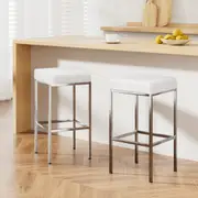 2X Artiss Bar Stools Kitchen Bar Stool Black