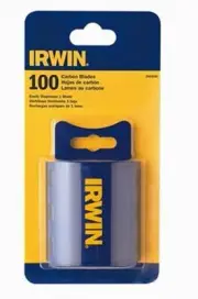 (100PK) IRWIN UTILITY KNIFE BLADES HANSON HAN2083200