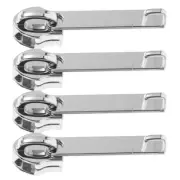 4 Pcs Explosion-proof Zipper Head Replacement Parts Backpack Pull